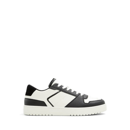 Zethan Men's Low Top Sneakers - Black/White