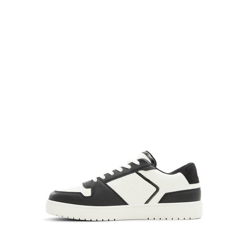 Zethan Men's Low Top Sneakers - Black/White