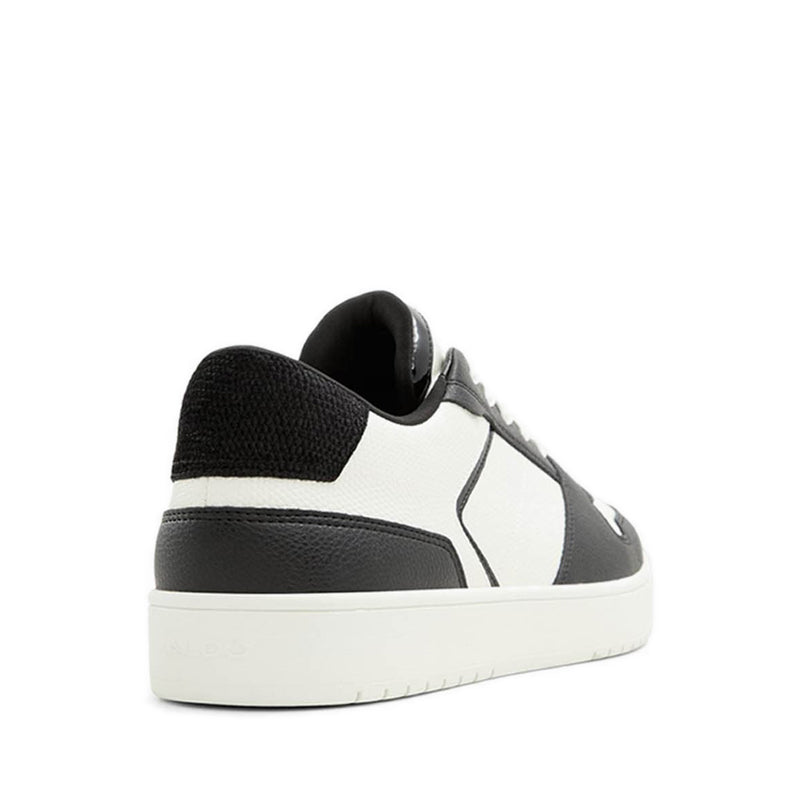 Zethan Men's Low Top Sneakers - Black/White