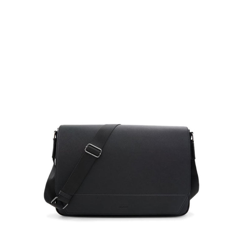 Afendannor Men's Messenger - Open Black