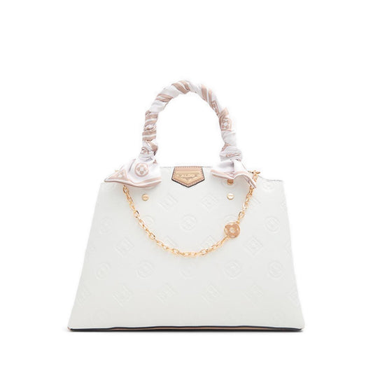 Astraea Satchel Bag - White