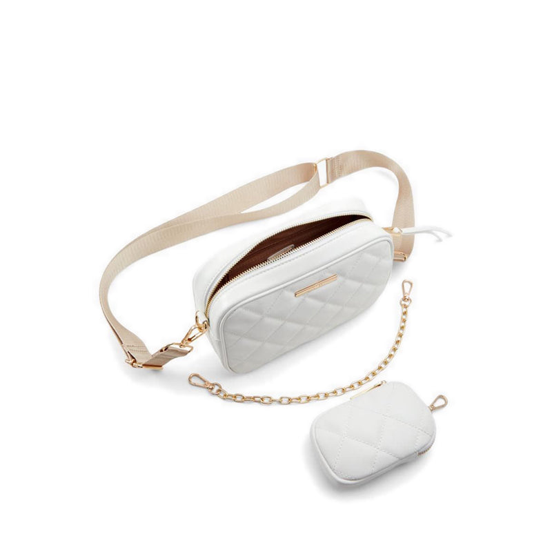 Evelia Women's Cross Body Bag - White