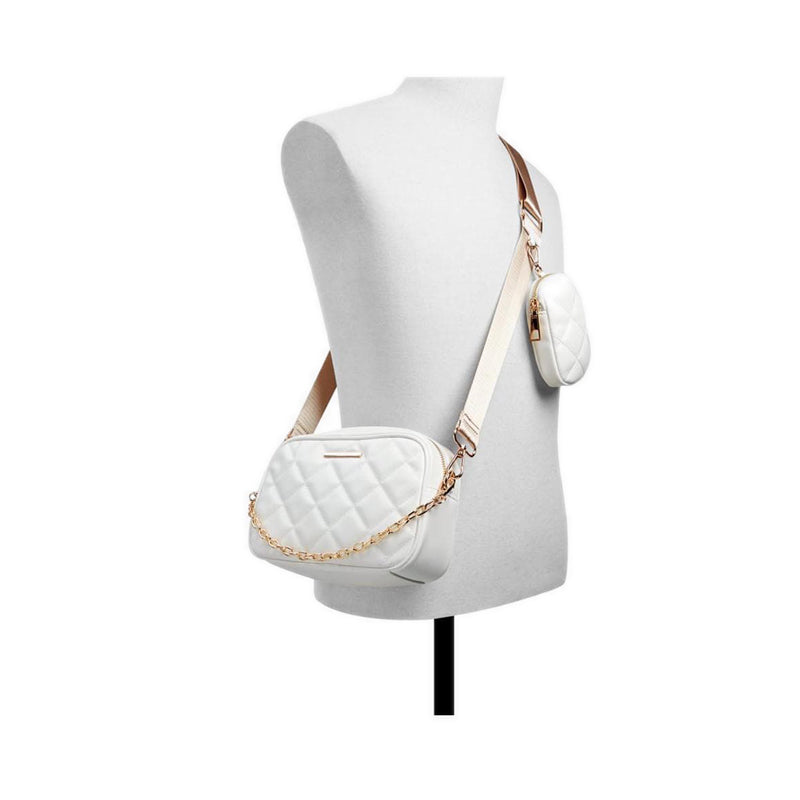 Evelia Women's Cross Body Bag - White