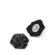 Rosettes Women's Hair Pins - Black