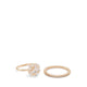 Greini Women's Ring - Gold/Clear Multi