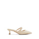 Esperance Women's Heeled Mules - Beige