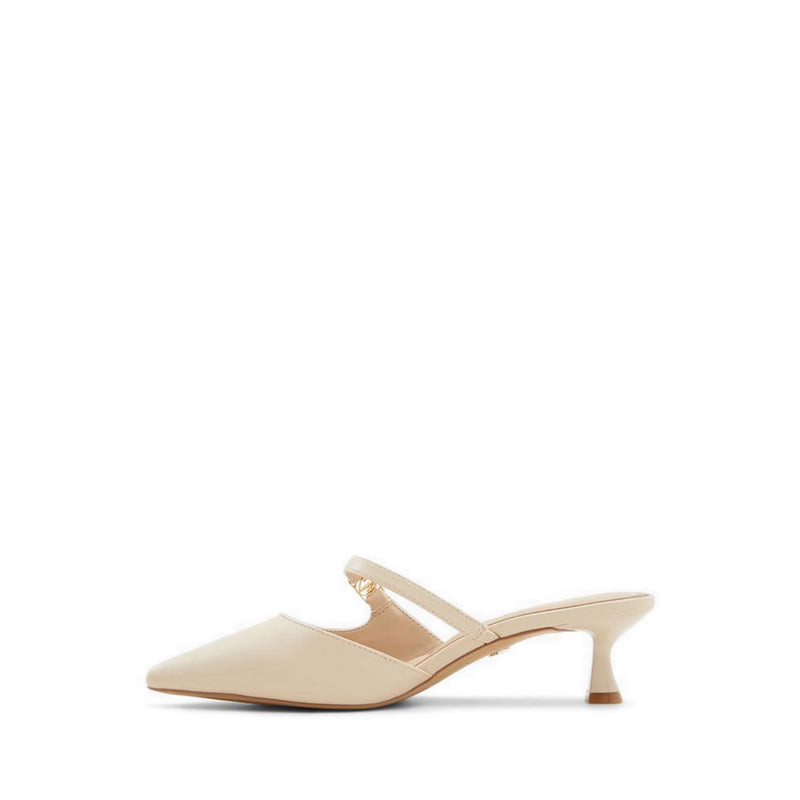Esperance Women's Heeled Mules - Beige