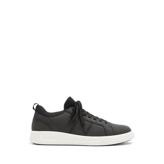 Prasien Men's Low Top Sneakers - Black