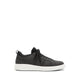 Prasien Men's Low Top Sneakers - Black