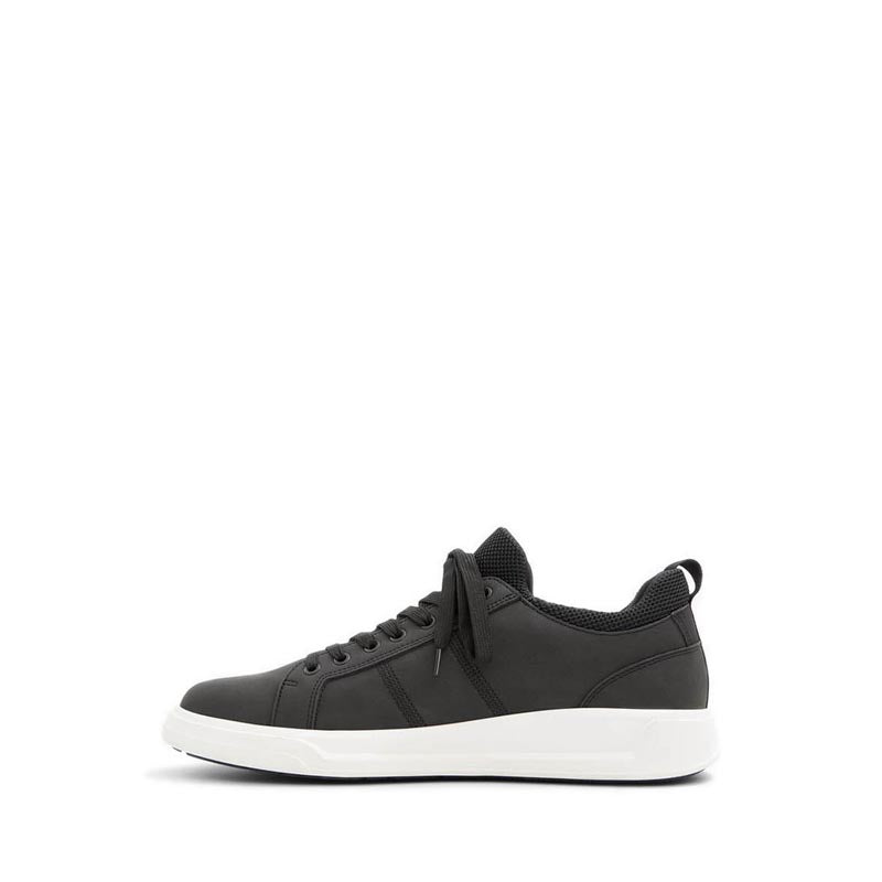 Prasien Men's Low Top Sneakers - Black
