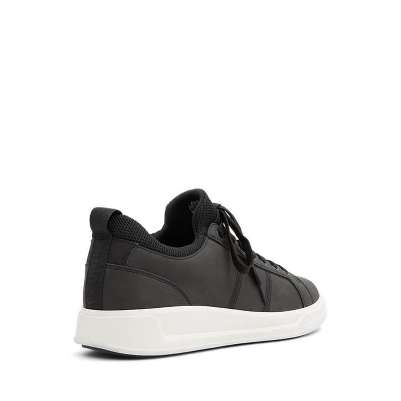 Prasien Men's Low Top Sneakers - Black
