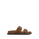 Elyna Women's Flat Sandals - Light Brown