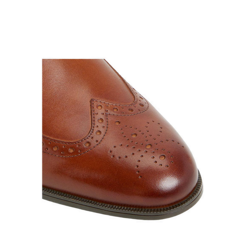Fatisekflexa-In Men's Lace Ups Shoes - Cognac