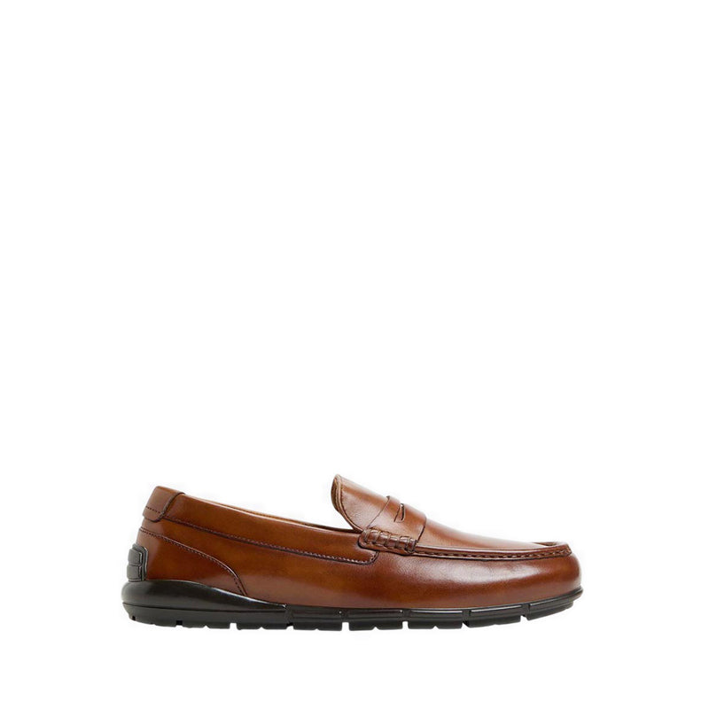 Gwud-In Men's Slip Ons Cognac