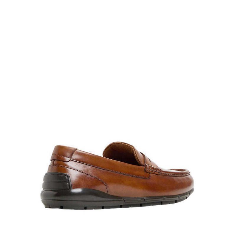 Gwud-In Men's Slip Ons Cognac