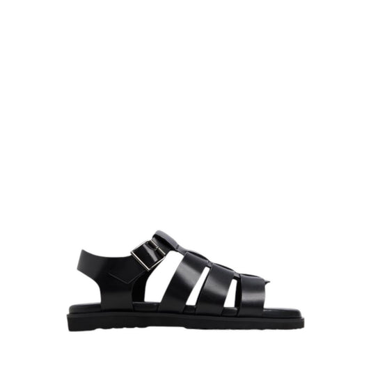 Darby Men's Flat Sandals - Black