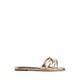 Augustya Women Flat Sandals - Gold