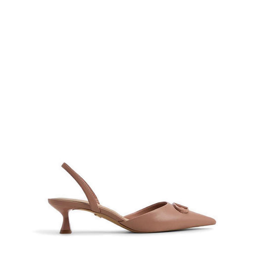 Delicate Women's Heeled Shoes - Other Pink
