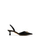 Delicate Women's Heeled Shoes - Black