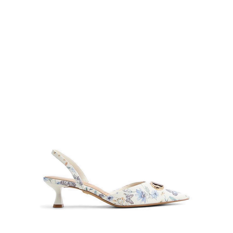 Delicate Women's Heeled Shoes - Multi