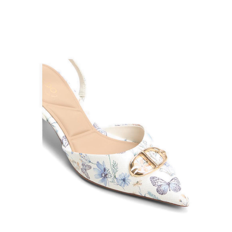 Delicate Women's Heeled Shoes - Multi