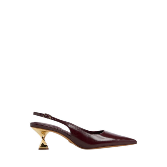 Goldensheen Women's Heeled Shoes - Bordo