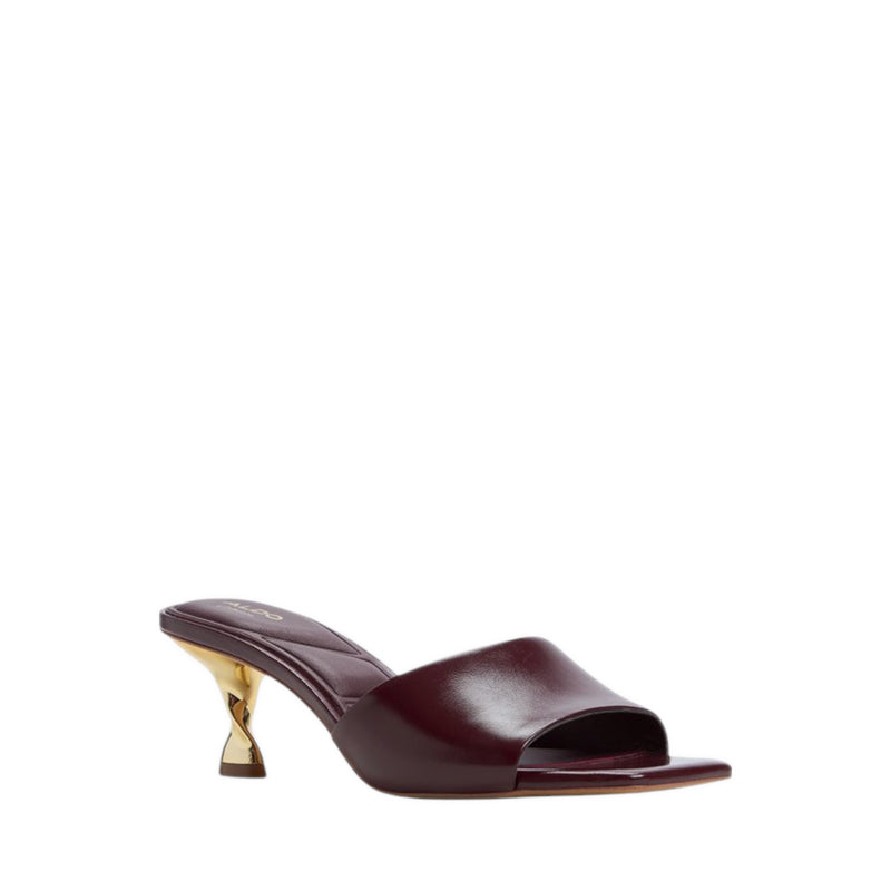 Goldenshine Women's Heeled Sandals - Bordo