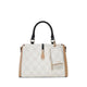 Salwah Satchel Bag - Bone Multi