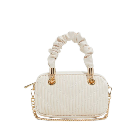 Safira Satchel Bag - Bone