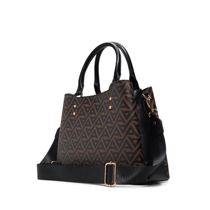 Caraever Satchel Bag - Brown