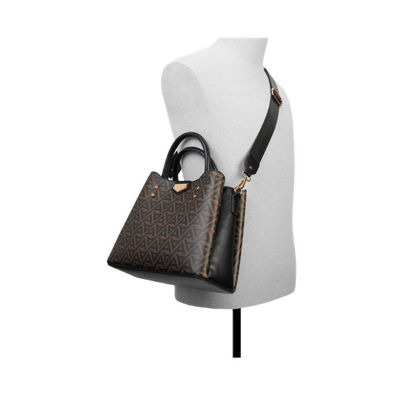 Caraever Satchel Bag - Brown