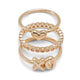 Sweetyheart Ring - Gold/Clear Multi