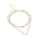 Radiannce Necklace - Gold/Clear Multi
