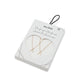 Makeawish Women's Necklace - Gold/Clear Multi