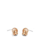 Vohan Women's Earrings - Gold/ Clear Multi