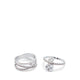 Airaveth Women's Ring - Silver/ Clear Multi