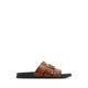 Padien Men's Flat Sandals - Cognac