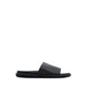 Galesa Men's Flat Sandals - Open Black