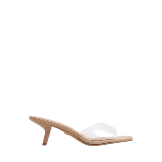 Enchanting Women's Heeled Sandals - Tan