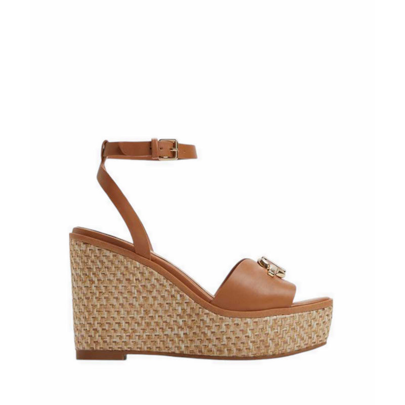 Aldo Ybylin Wedge Sandals - Medium Brown