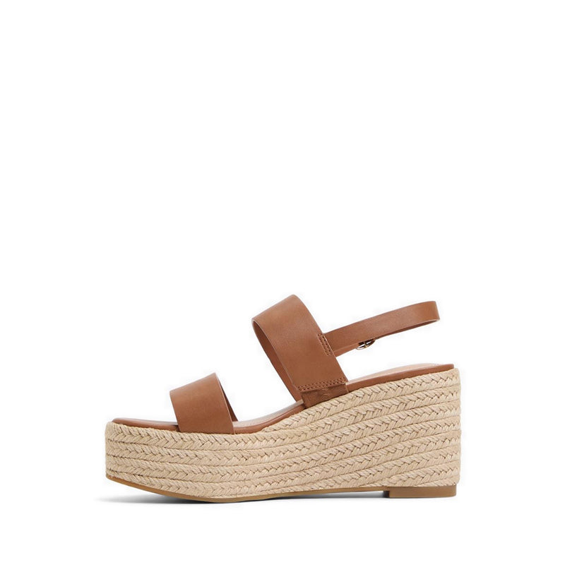 Aldo Keoni Women's Wedge Sandals - Medium Brown