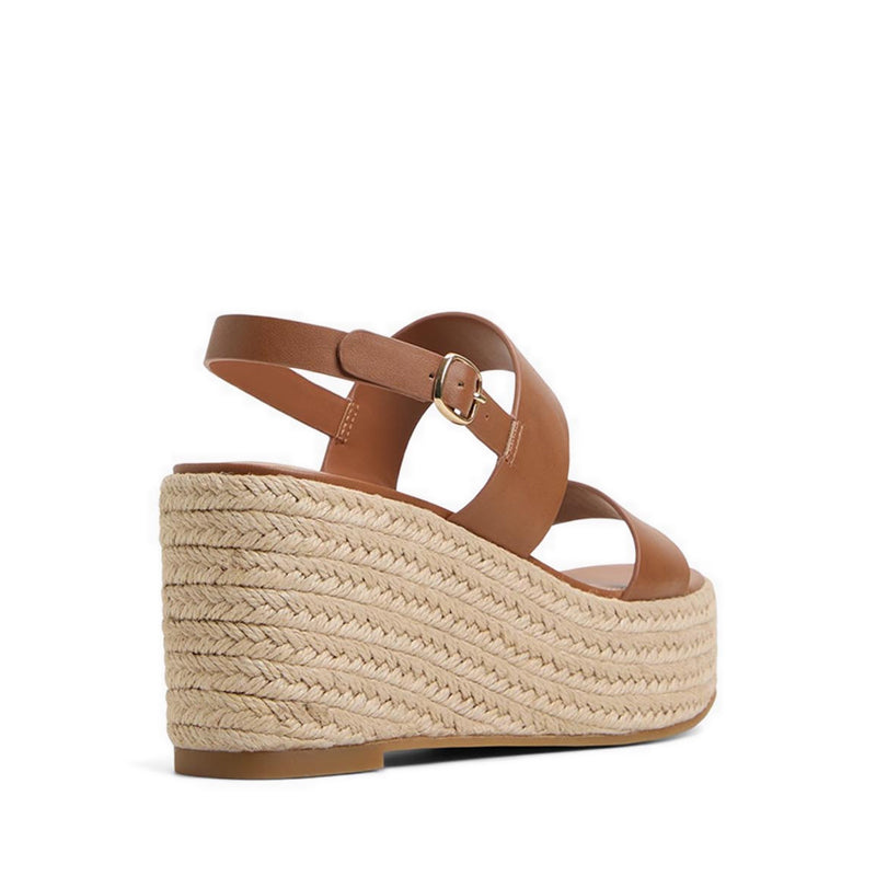 Aldo Keoni Women's Wedge Sandals - Medium Brown