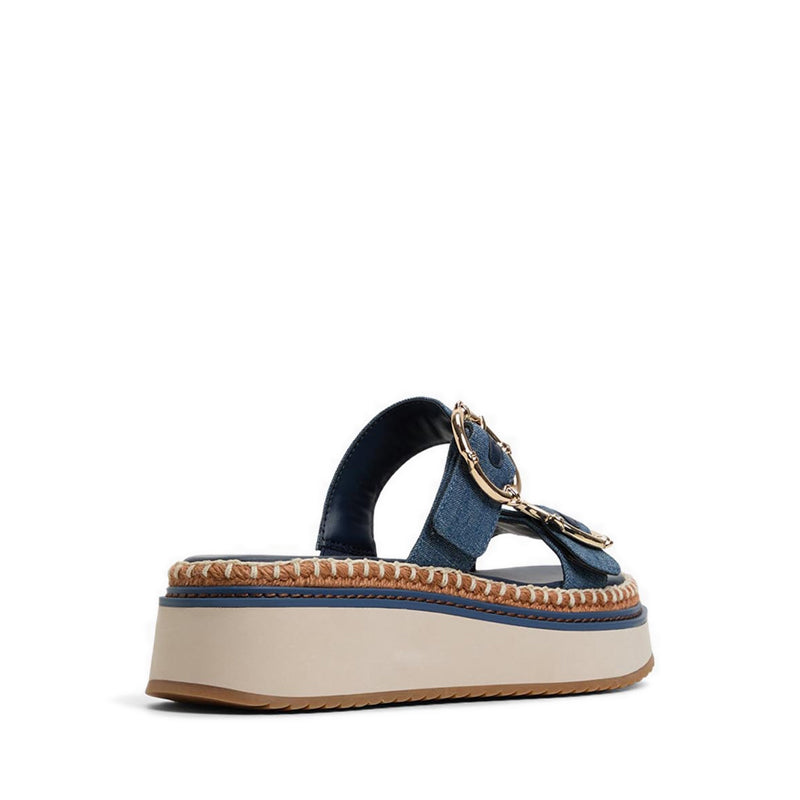 Kaeithien Women's Open Toe Sandals - Dark Blue