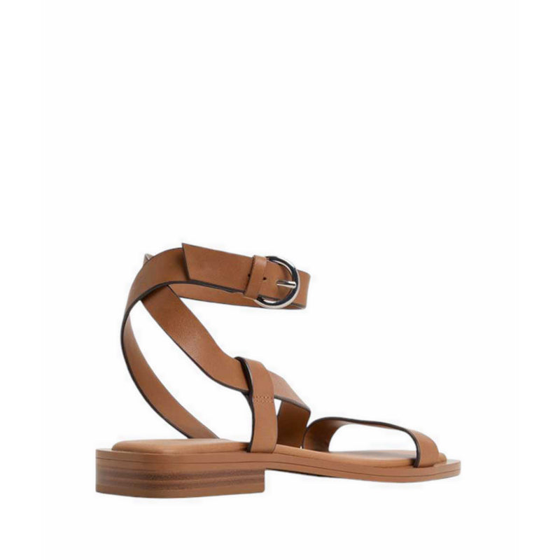 Grugar Flat Sandals - Light Brown