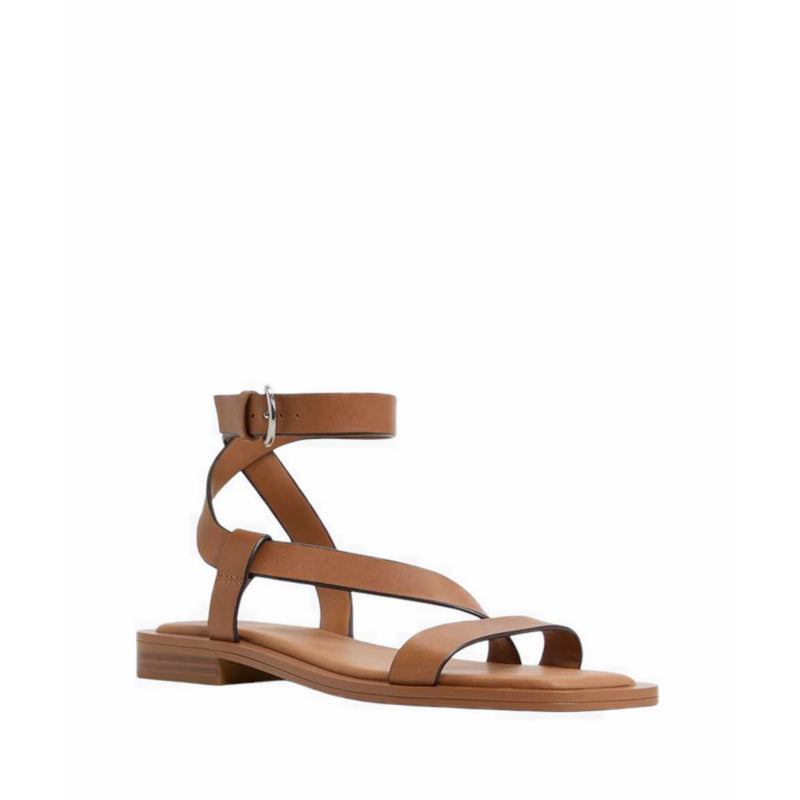 Grugar Flat Sandals - Light Brown