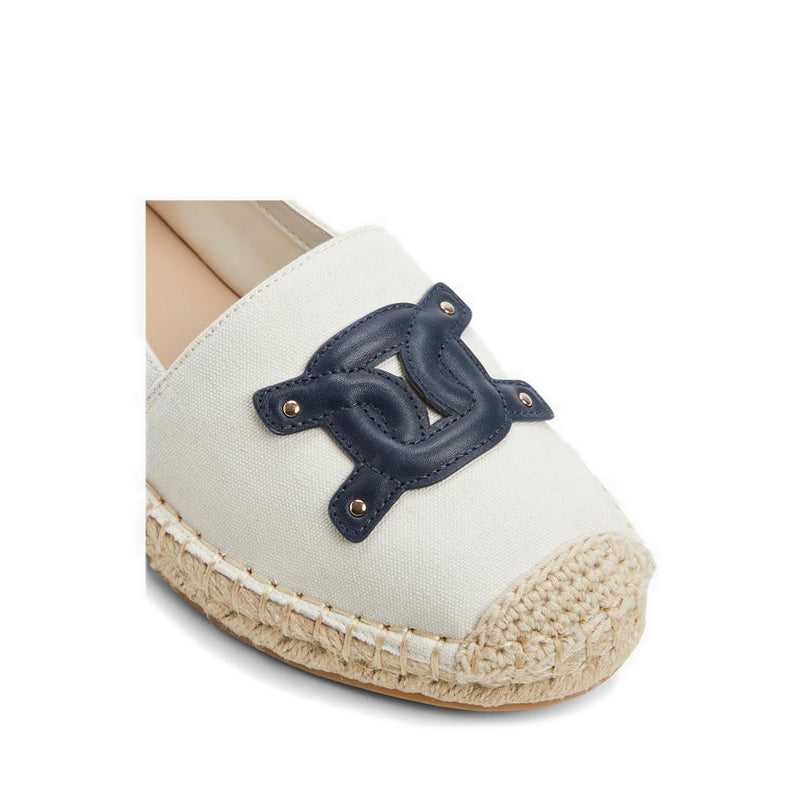 Santaclara Women's Espadrille - White/Bone