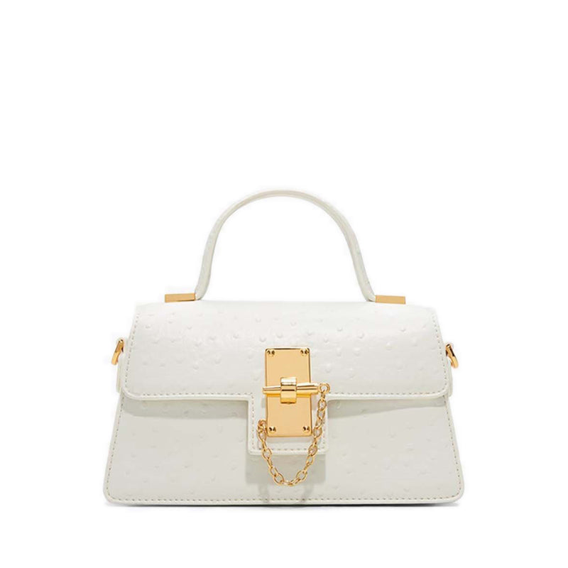 Calluna Women's Top Handle Bag - White