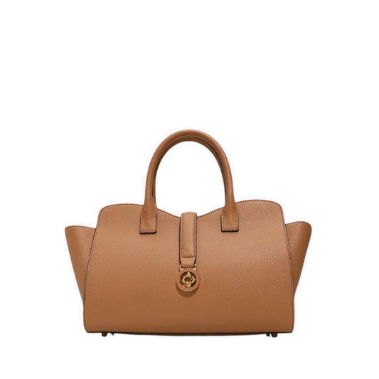 Georginia Satchel Bag - Cognac