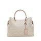 Eile Satchel Bag - White/Light Pink