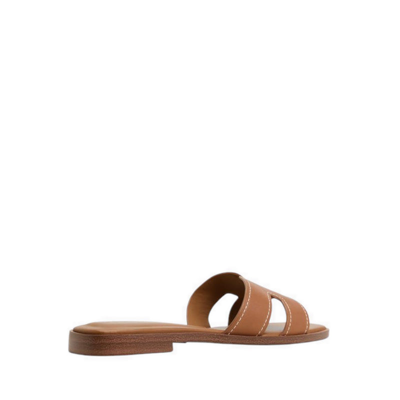 Itsandal Women's Flat Sandals - Medium Brown